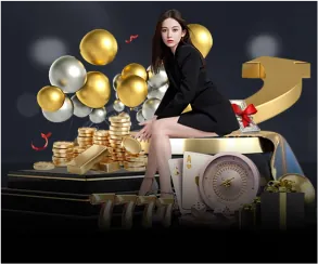 Hình ảnh những đồng tiền vàng và giải Jackpot khổng lồ
